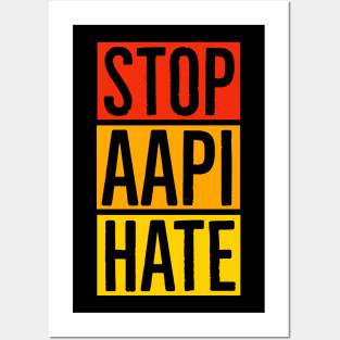 Stop AAPI Hate Posters and Art